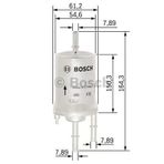 Bosch Volkswagen Golf VI 1.6 2008-2012 Benzin Filtresi