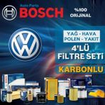 Bosch Vw Polo 1.4 Tdi Filtre Bakım Seti 2005-2008 4kp Bnm-Bwb-Bms-Bnv
