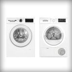 Bosch WGA142X2TR Çamaşır Makinesi WTH22200TR Kurutma Makinesi 2'li Beyaz Eşya Paketi