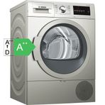 Bosch WTR85V0STR A ++ Sınıfı 8 Kg Çamaşır Kurutma Makinesi Inox