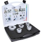 Bosch X-Lock Best Serisi Uçlu 5 Parça Set Taşlama İçin Seramik Kuru Elmas Delici ve Elmas Parmak Freze