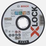 Bosch X-Lock Multimaterial 125x1 mm Düz Kesici Disk