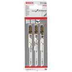 Bosch Yalıtım Malzemeleri Ve Aşındırıcı Malzemeleriçin T 113 A 3 Lü Paket Dekupaj Testeresi Bıçağı