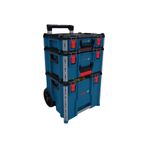 Bosch Yeni L-Boxx Contractor Tekerlekli 3'lü Takım Çantası Seti 1600A037DY