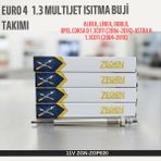 Bosch Zegen ZGN-ZGP020 Isıtma Bujisi Takımı (4’lü) | 1.3 Multijet / 1.3 Cdtı Euro 4 | Albea Doblo Linea Corsa D Astra H Uyumlu