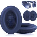 Bose Quietcomfort 2 QC25 Ae2 Qc2 QC15 AE2I AE2W QC35 QC35 Ii Soundtrue Soundlink Uyumlu Kulaklık Süngeri Pedi Yastığı Yastık Ped Minder - Lacivert
