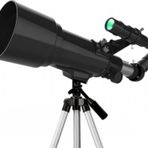Bosile 400 x 70 Mm Refrakter Teleskoplar (15X-150X), Telefon Adaptörlü Reflex (Karayı Düz Göstermekte)