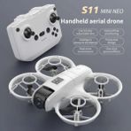 Bosile S11 Mini Drone Kameralı Uzaktan Kumandalı Katlanabilir Drone - Gri