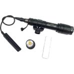 Bosile TAKTİK EL FENERİ KABLOLU Scout Light LED Flashlight Weapon Remote Switch Picatinny