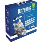 Bosphorus 10 lt Aktif Karbonlu Hızlı Topaklanan Grey Ince Taneli Doğal Kedi Kumu