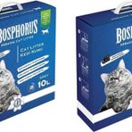 Bosphorus 2x10 lt Aktif Karbonlu Hızlı Topaklanan Grey Ince Taneli Doğal Kedi Kumu