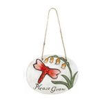 Bosphorus Asılabilir Beni Yetiştirin Mesajlı Oval Model Balkon Ve Bahçe Süsü