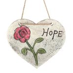 Bosphorus Asılabilir Umut Mesajlı Kalp Model Balkon Ve Bahçe Süsü