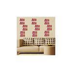 Bosphorus Duvar Çıkartma Stıcker Dekoratif Duvar Kağıdı,Süs Kareli Desen Pvc 61X30X0,5Cm Desenli