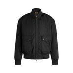 Boss 5003324516 Siyah Oking Erkek Mont