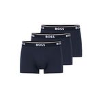 Boss 50475274 Açık Mavi Erkek 3'lü Boxer