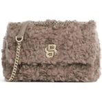 Boss %90 Polyester, %10 Yün Açık Kahve Kadın Omuz Çantası B_ıcon M Sh. Bag Fur
