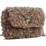 Boss %90 Polyester, %10 Yün Açık Kahve Kadın Omuz Çantası B_ıcon S Sh. Bag Fur