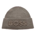 BOSS Açık Kahve Bere Afox_R, Standart, 5003318171, Açık Kahve, Erkek