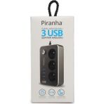 Boss And Muse Beyaz Renk 3 Topraklı Priz 3 USB Port Şarj Akıllı Priz