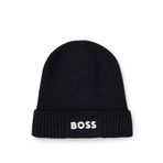 BOSS Asic Beanie-X erkek beresi, -001 Siyah, Tek Beden