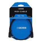 BOSS BCC-2-3225 – 2ft / 60 cm – Yerden Tasarruflu 3,5 mm TRS MIDI Kablo – Premium bağlantı pedalları sağlar