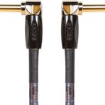 BOSS BIC-PC-3 3'lü paket yama/pedal, gitar, bas ve enstrüman kablosu, açılı 6,3 mm jak fişi, uzunluk: 3 x 15 cm