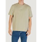 Boss Bisiklet Yaka Açık Haki Erkek T-Shirt Tchup