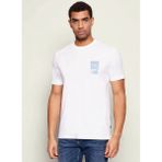 Boss Bisiklet Yaka Beyaz Erkek T-Shirt TE_PLAIN_50556023 - M