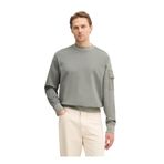 BOSS Bisiklet Yaka Gri - Mavi Sweatshirt, XL, 5003345712, Gri - Mavi, erkek