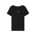 BOSS Bisiklet Yaka T-Shirt, M, 5003362120, Siyah, Kadın