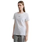 BOSS Bisiklet Yaka T-Shirt, S, 5003362084, Beyaz, Kadın