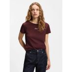 Boss Camel Kadın Oversize Logo Baskılı T-Shirt 50554696