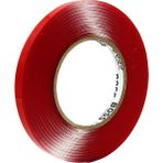 Boss Çift Taraflı Silikonize Akrilik Çok Güçlü Şeffaf Montaj Bandı - 10 mm x 11 mt