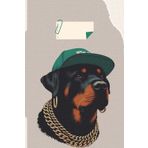 Boss Dog Vibes: Stylish Rottweiler Notebook: A Cool and Trendy Dog-Themed Lined Notebook for Writing, Journaling, and Daily Notes