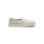 BOSS Dokuma Süet Deri ve Düz Erkek Gary Slon Slip-On Spor Ayakkabı, Flesh, 42 EU