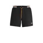 BOSS Erkek Atoll Swim_Şort, siyah 1, M