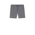 BOSS Erkek C-Kane-RDS Şort Regular Fit Şort Keten Karışımı İpli, Koyu mavi404, 46