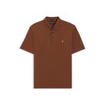 BOSS Erkek C-Parris 01 polo tişört, merserize pamuk, Double-B-monogramlı, Braun 217, XL
