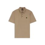 BOSS Erkek C-Parris 01 polo tişört, merserize pamuk, Double-B-monogramlı, Haki252, L
