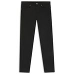 BOSS Erkek C-Taber PS Porsche x konik kesim kot pantolon, siyah streç denim, Siyah003, 32W / 32L