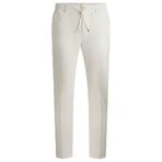 BOSS Erkek Chino Pantolon, Beyaz, 50 Beden