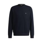 BOSS Erkek Çift B Monogram Pamuk Karışımı Sweatshirt, Mavi (Koyu), XXL