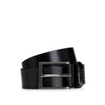BOSS Erkek Cole-Ant Sz35 kemer İtalyan derisinden metal logo detaylı, siyah 1, 95