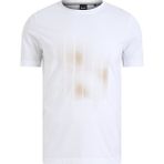 Boss Erkek Desenli Bisiklet Yaka Kısa Kol 101 T-Shirt 50559754-101 - Beyaz - 2XL