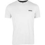 Boss Erkek Dokuma Bisiklet Yaka Kısa Kollu Günlük Beyaz T-Shirt 50554543-100