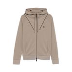 Boss Erkek Fermuarlı Sweatshirt,Bej L