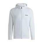 Boss Erkek Kapüşonlu Sweatshirt,Beyaz L