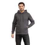 Boss Erkek Kapüşonlu Sweatshirt,Gri L