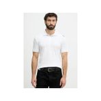 Boss Erkek Kısa Kol Bisiklet Yaka Regular Fit Beyaz Polo Yaka T-Shirt 50559380-100